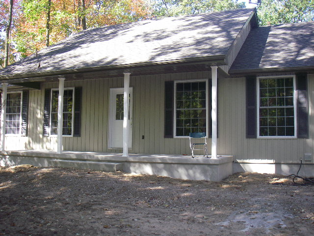 Brown cottage